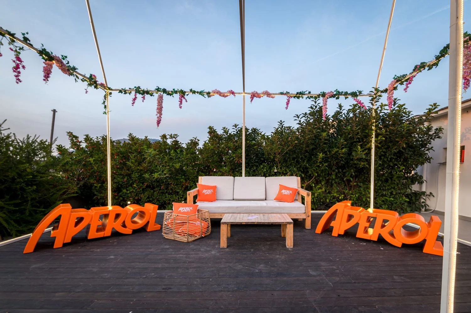 Slide Aperol Bench – Sitzbank
