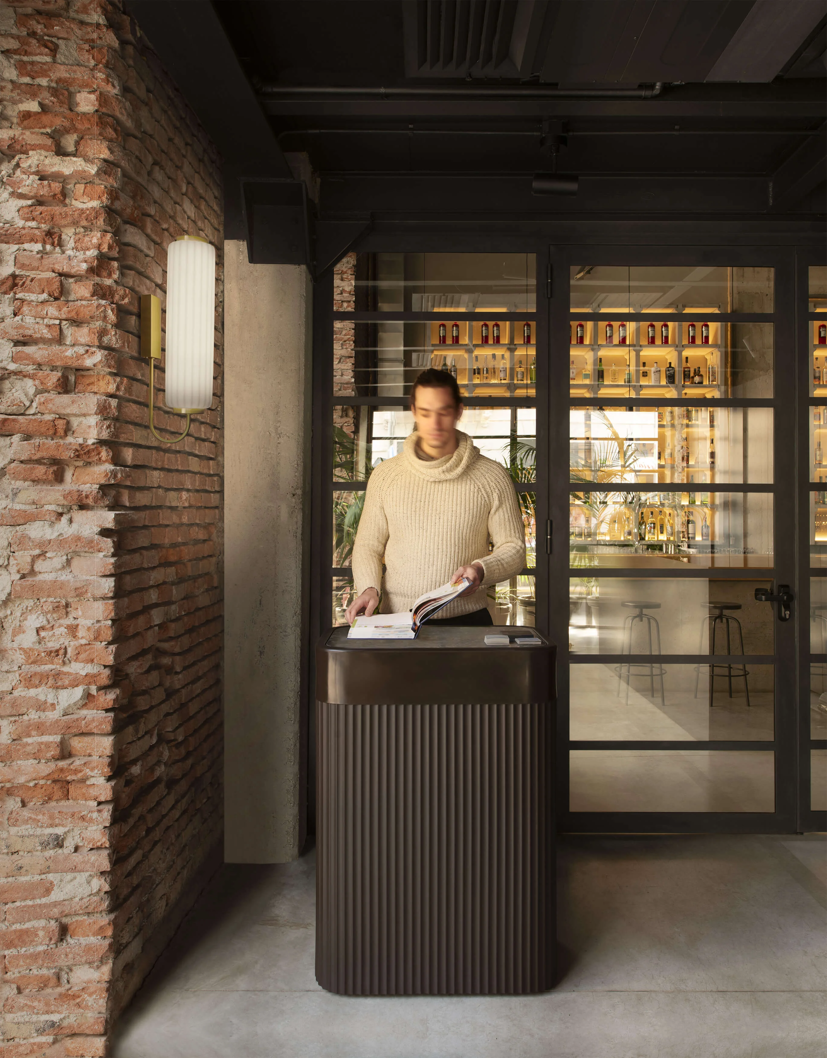 Slide Cordiale Welcome – Empfangstheke
